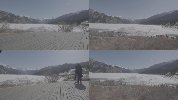 【4k】天山雪景
