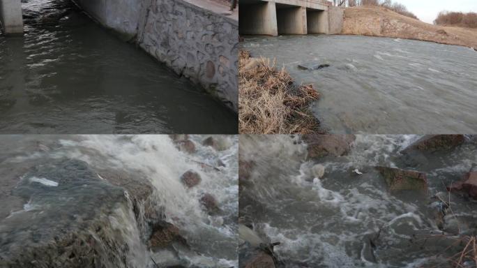 排污、排污渠、排水渠、排水沟、污水沟