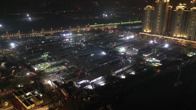 2020雷神山医院-延时夜景003