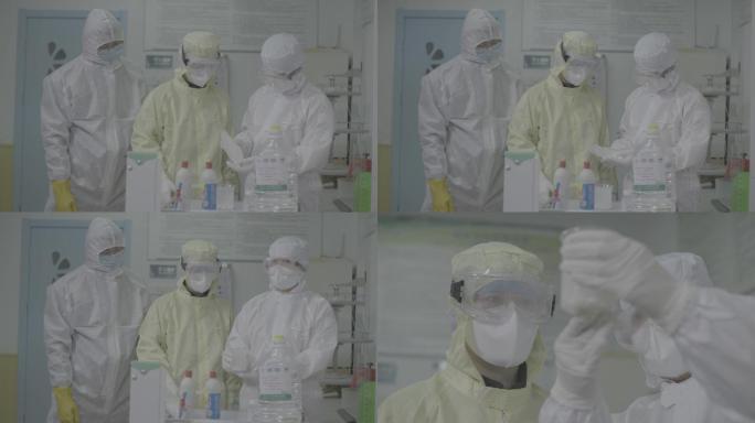 实验室消毒研究武汉加油