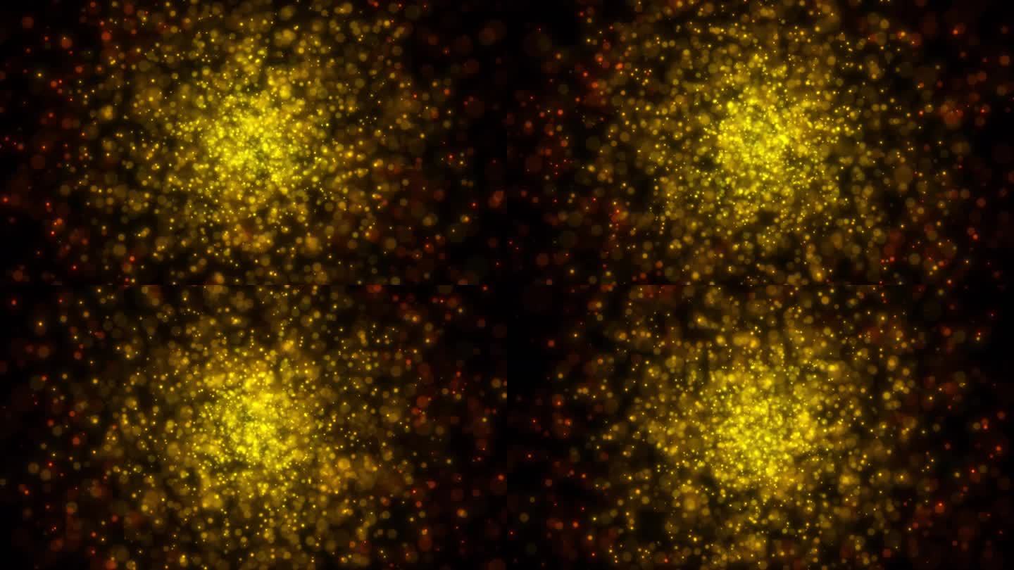2560 金黄粒子光斑