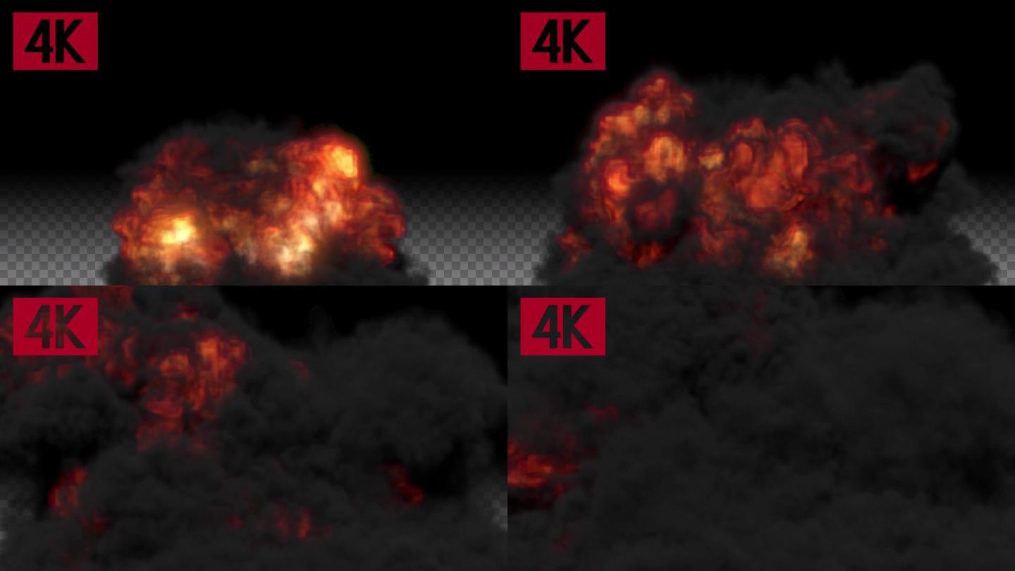 爆炸58-汽油燃烧爆炸核爆