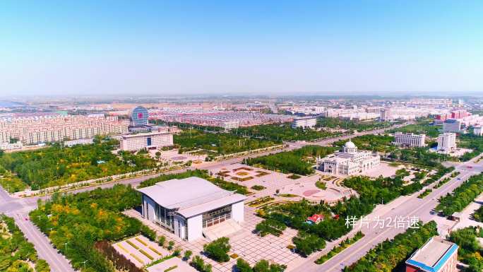 平罗县政府航拍