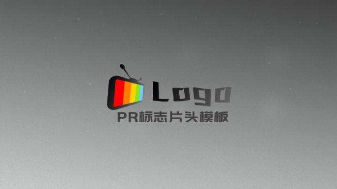 PR简洁大气logo片头