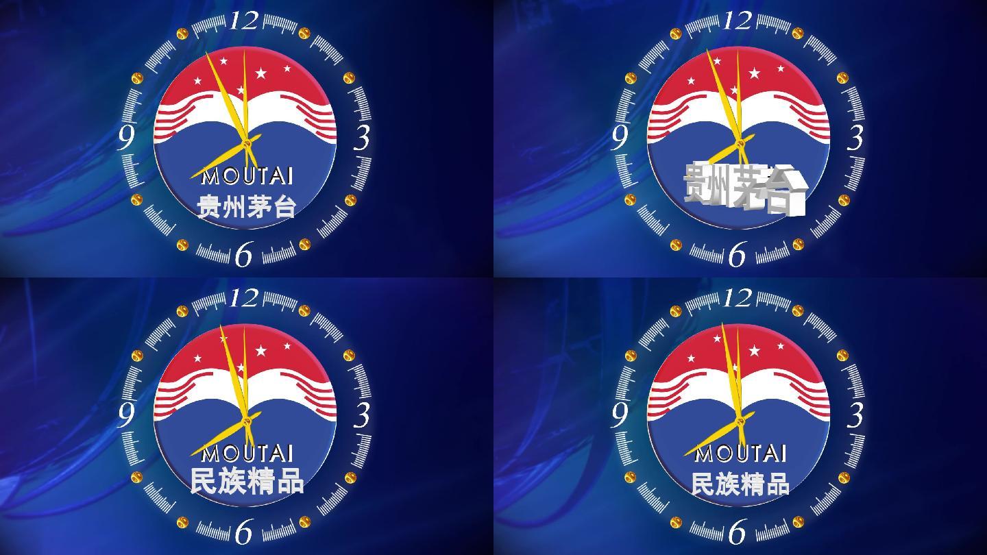 背景音报时新闻联播倒计时始终指针报时模板新闻年会企业画质检查举报