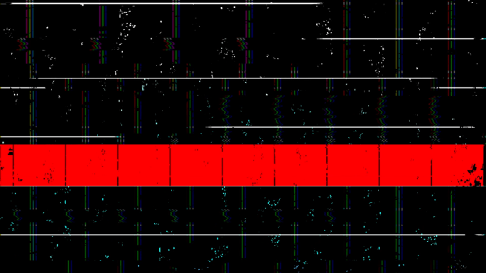 【原创】扭曲毛刺破坏画面