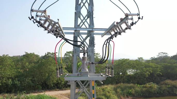 农村建设电塔电缆
