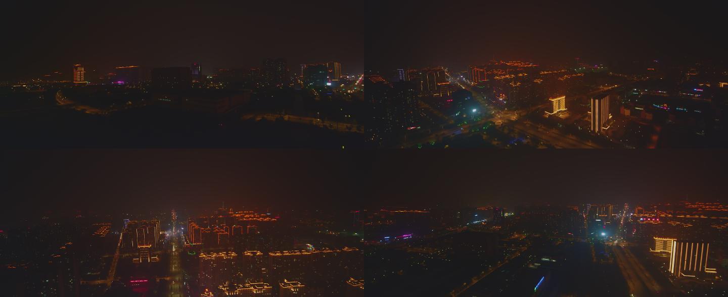 江苏海门城市夜景