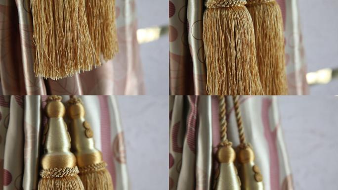 窗帘装饰点缀素材