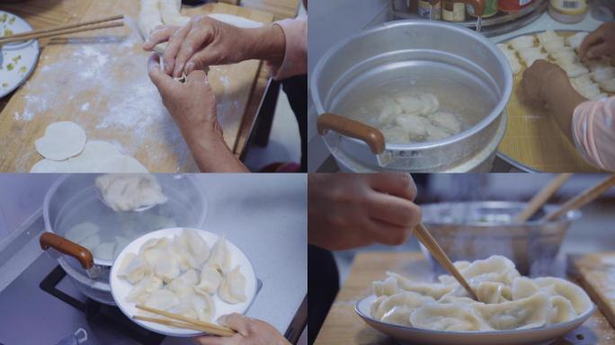 4K水饺-饺子-家人中国年传统美食水饺