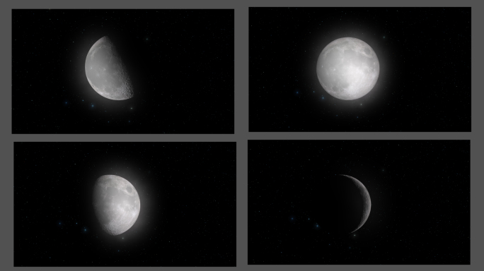 月食月亮视频素材