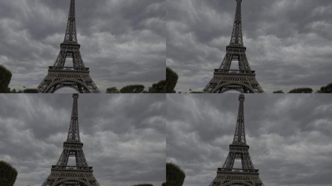 巴黎铁塔下
