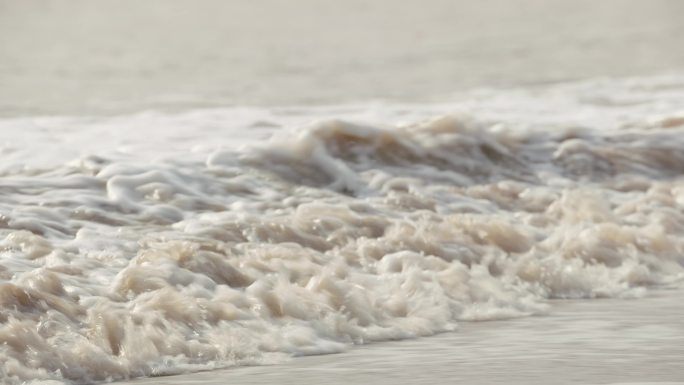 海边浪花空镜