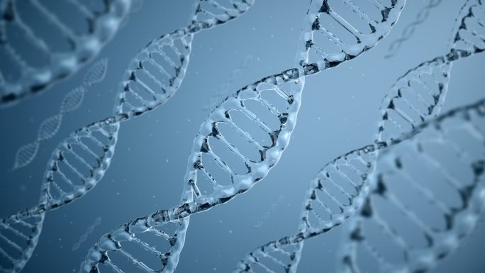 双螺旋DNA基因链