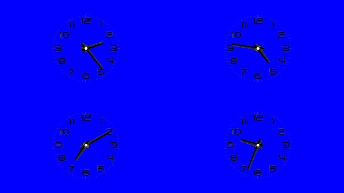 蓝幕抠图钟表转动02
