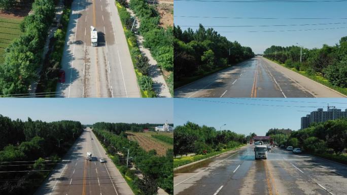 道路洒水车