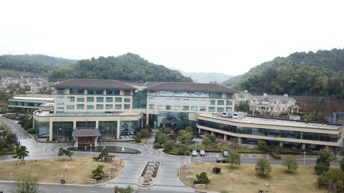 宁波荪湖山庄生态酒店航拍