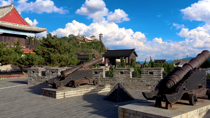 超清烟台城市文化合成宣传素材