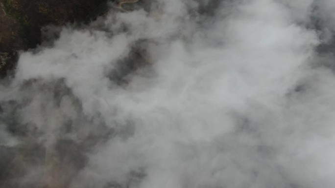 4k航拍云雾云海山脉