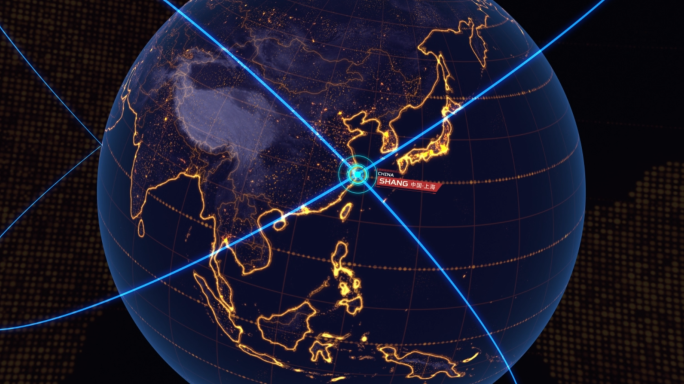 地球4K三维地球3款风格三维中国地图