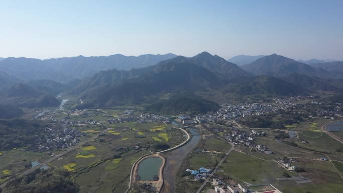 黄山区郭村航拍