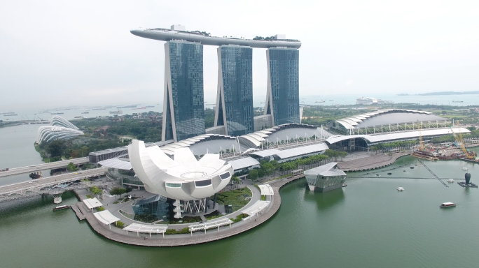 【4K】原创新加坡日间航拍