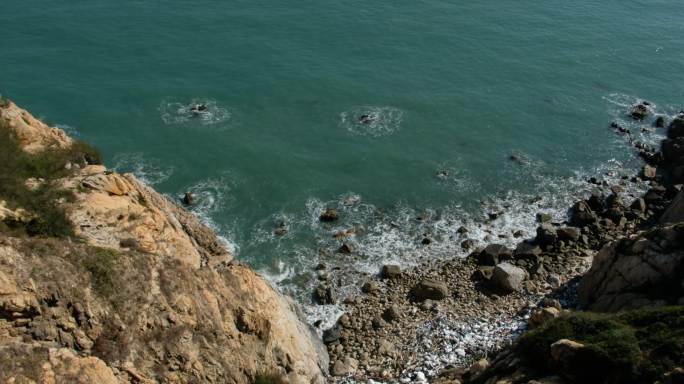 天涯海角礁石海岸海浪大海海洋