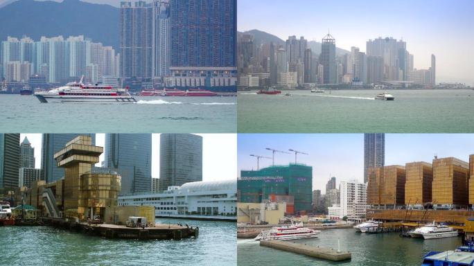 香港海港城码头客运快船