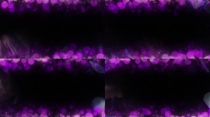 2788唯美紫色漏光动态粒子光斑图层叠加