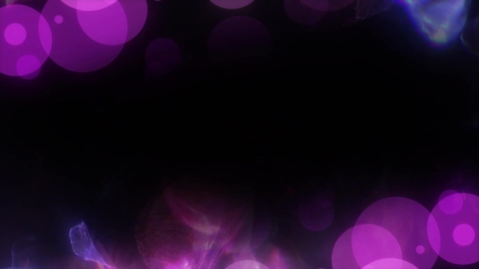 2787紫色漏光动态粒子光斑图层叠加素材