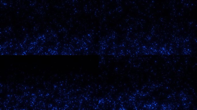2847暗蓝光效粒子飘动