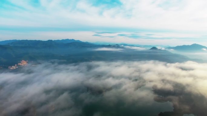 千岛湖航拍美景