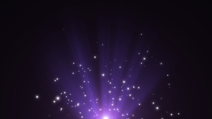 唯美紫色浪漫光束粒子光芒带通道
