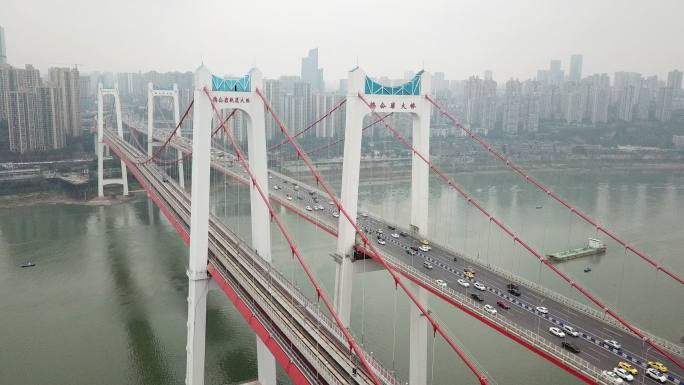 重庆鹅公岩轨道专用桥通车2.7k