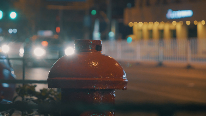 【4k原创】最美晚城市街道空镜头视频素材