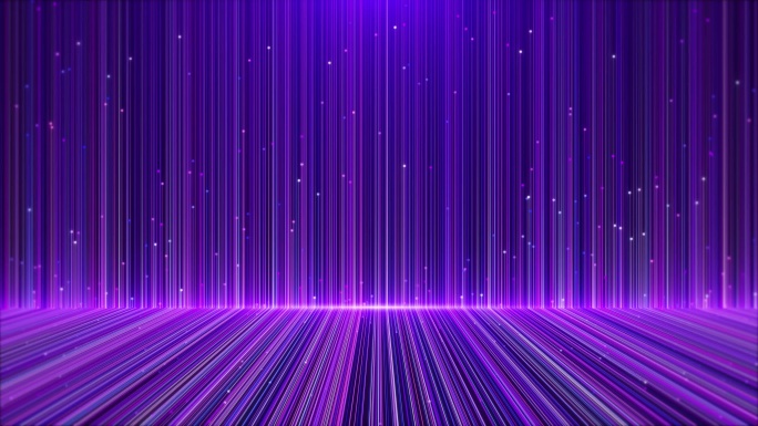 2924紫色唯美流动粒子光线