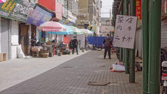 银川信义市场拆迁前