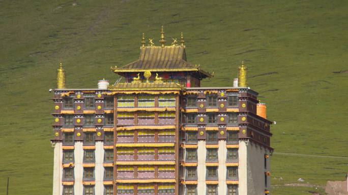 4K青藏高原喇嘛庙