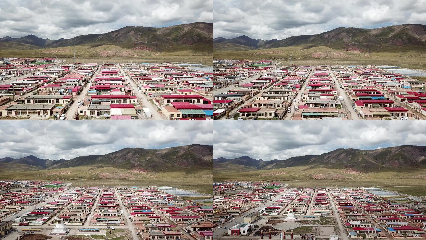 4K藏族新农村航拍