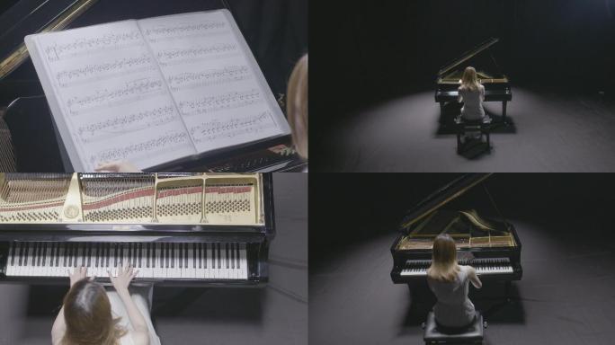 钢琴音乐会女性独奏演奏