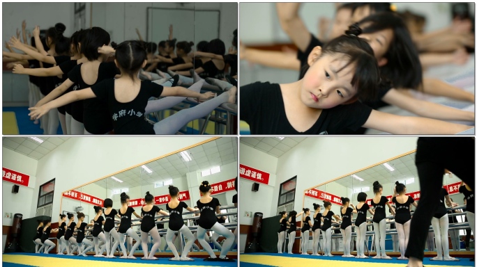小学舞蹈社区跳舞训练练舞