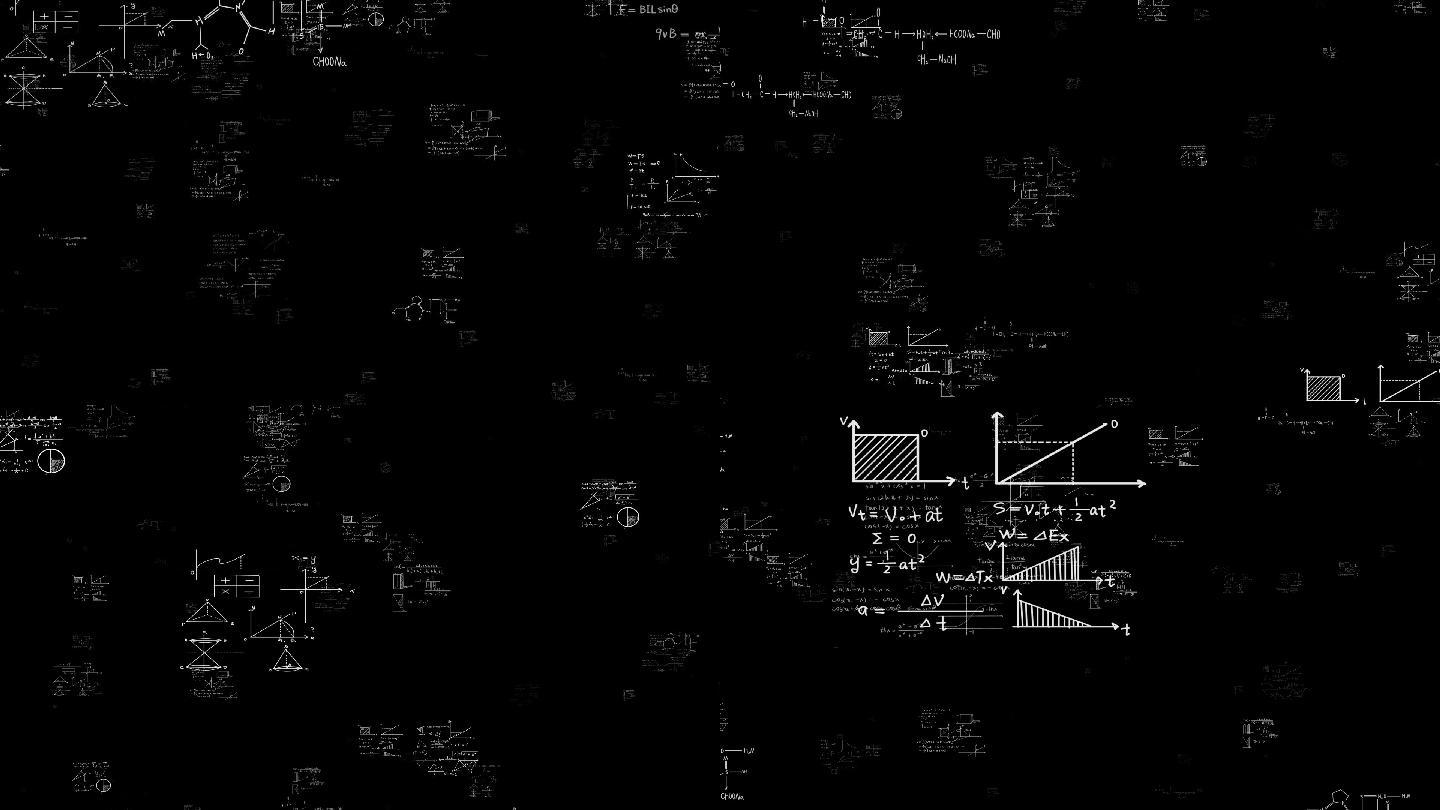 数学化学公式冲屏通道素材
