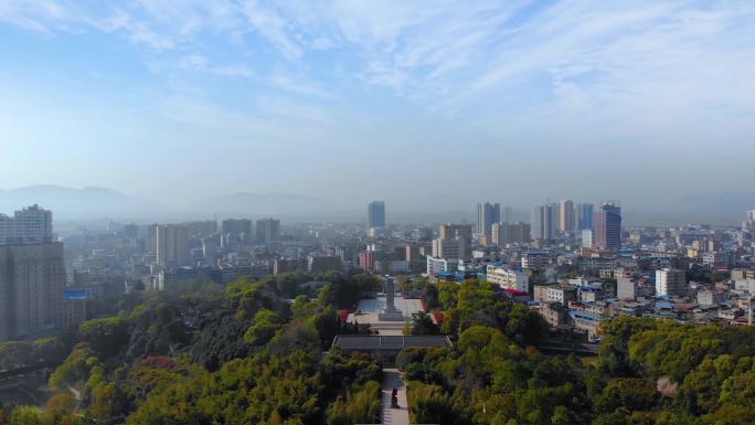 黄石地区阳新城市航拍