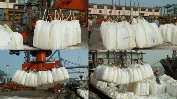 港口码头玉米淀粉装卸