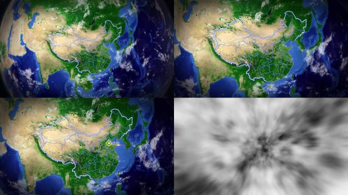 沧州（地球中国定点俯冲）