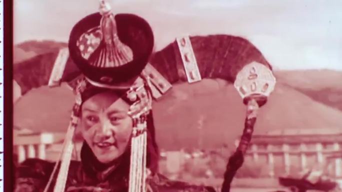蒙古国旧社会牧民们的幸福生活珍贵实拍11