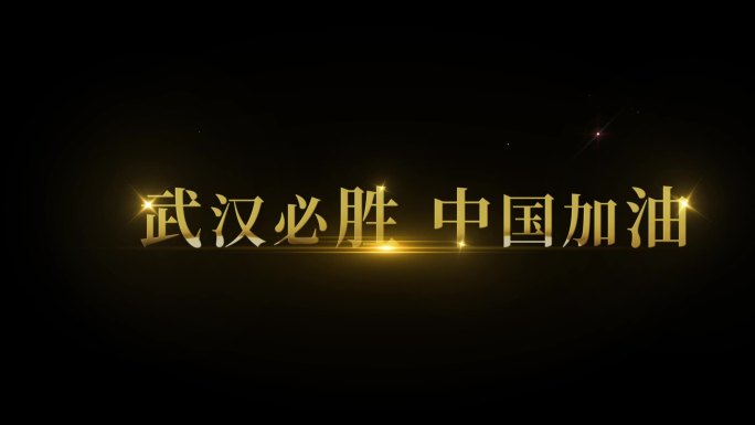 【原创】大气金字粒子字幕通用版