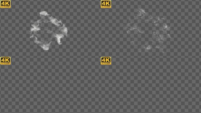 【4K】烟雾爆开49-5-alpha通道