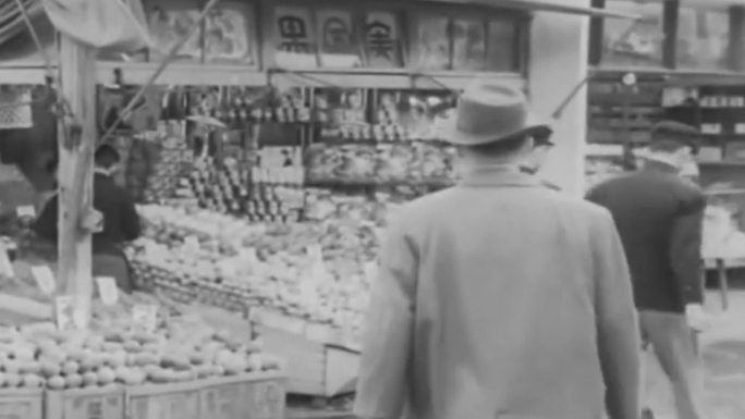 50年代日本商铺