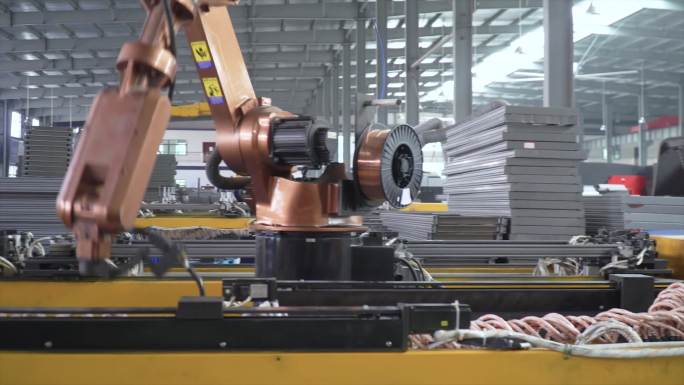 工厂焊接机器人